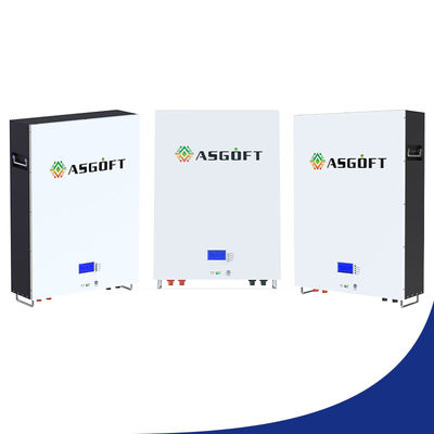 Τοποθετημένη τοίχος μπαταρία Lfp 5kw 10kw 51.2v 48v 100ah Lifepo4 Powerwall συστημάτων αποθήκευσης ηλιακής ενέργειας