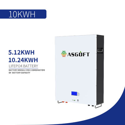 Εγχώριο On/Off πλέγμα 48 αποθήκευσης 48v 5kw 10kwh 200ah οικιακής ηλιακής ενέργειας μπαταρία βολτ 10kw Powerwall Lifepo4