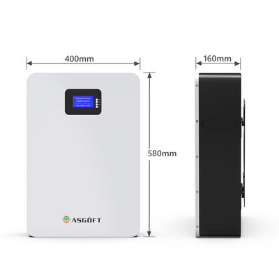 5kwh 7kwh 10kwh ηλιακή μπαταρία Lifep04 48v 100ah 150ah 200ah Powerwall λίθιου ιονική