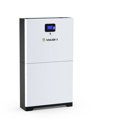 Ηλιακή μπαταρία 51.2v 400ah φωσφορικού άλατος Lifepo4 Powerwall σιδήρου λίθιου