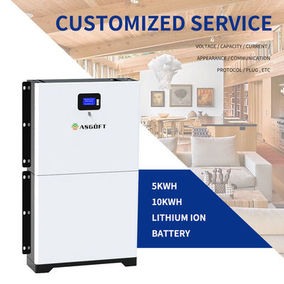 8000 ηλιακή Stackable 48v Lifepo4 μπαταρία ενεργειακής αποθήκευσης κύκλων 280ah Powerwall για την οικογένεια