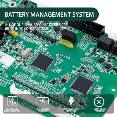 Ιονικά πακέτα μπαταριών λίθιου Lifepo4 12v 120AH συνήθειας για τη EV