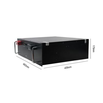 Ελαφρύ πακέτο μπαταριών λίθιου 200ah 48V Lifepo4 ενεργειακής αποθήκευσης για το κάρρο γκολφ