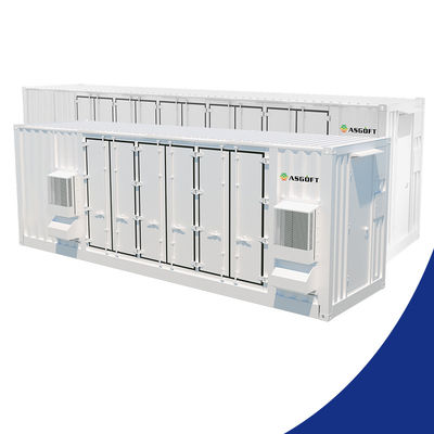 Ηλιακός LiFePO4 αναστροφέας 1MW 2MW 3MW συστημάτων ενεργειακής αποθήκευσης λίθιου συσκευασμένος ESS