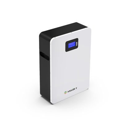 λίθιο 100Ah 5.12kwh 10kw ενσωματωμένο BMS Powerwall μπαταριών 48v 51V Lifepo4 με την επίδειξη LCD