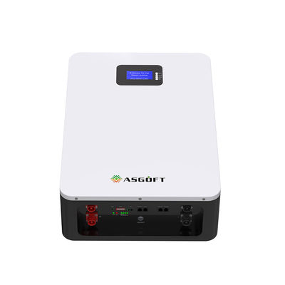 λίθιο 100Ah 5.12kwh 10kw ενσωματωμένο BMS Powerwall μπαταριών 48v 51V Lifepo4 με την επίδειξη LCD