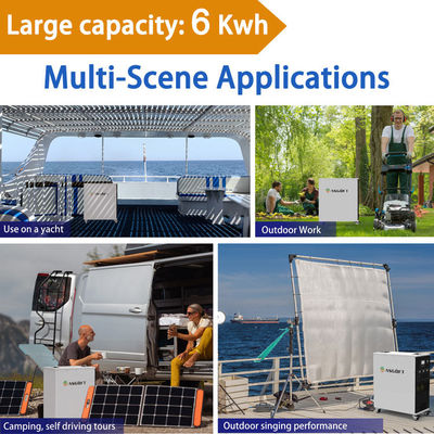 Σπίτι Asgoft 3kw 6kwh 25.6v 235ah ή υπαίθριος φορητός φορτιστής όλοι σε μια ηλιακή γεννήτρια