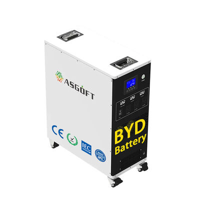6Kwh lifepo4 Battery&amp;3KW αναστροφέων υπαίθρια τράπεζα δύναμης χρέωσης φορητή