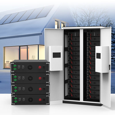 15kwh-750kwh Εμπορικό ντουλάπι με ράφους Υψηλής τάσης Ηλιακό σύστημα αποθήκευσης ενέργειας