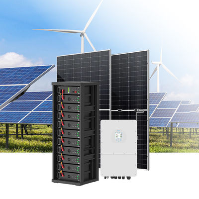 Υψηλής τάσης 15kwh-750kwh Λιθιοσιδή μπαταρία Lifepo4 51.2v 100Ah Ρακ-εγκαταστημένη μπαταρία Λιθιοϊοντική μπαταρία