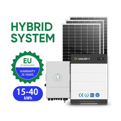 Ηλιακή γεννήτρια υψηλής τάσης 100Ah 15kwh-40kw Συσσωρευτική μπαταρία αποθήκευσης ενέργειας