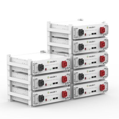 Μεταλλική θήκη 51.2 V 100ah LiFePO4 μπαταρία στοιβαγμένη μπαταρία λιθίου Πιστοποίηση UL