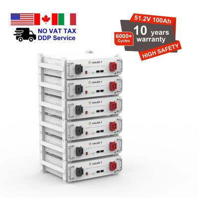 BYD Energy Storage Stackable Server Rack Mounted 51.2 V 100Ah Lifepo4 μπαταρία