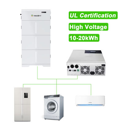 ΗΠΑ Οικιακή Υβριδική 10kw 15kw 20kw Υψηλή τάση Ess Byd 20 KWh μπαταρία λιθίου