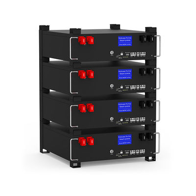 51.2V 5Kwh Ηλιακή μπαταρία LFP4 AKKU Λιθίου Ιόνων 48V 100Ah LiFePO4