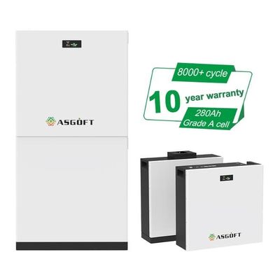 10 χρόνια εγγύηση 51.2V 280Ah 15kWh Lifepo4 συσσωρευτική μπαταρία αποθήκευσης ενέργειας