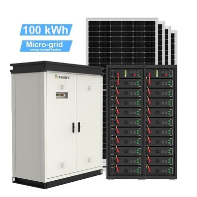 Συμπλήρωμα 50kWh 60kWh 70kWh Συστήματος Ηλιακού Συστήματος Υβριδική 100kWh μπαταρία αποθήκευσης ενέργειας