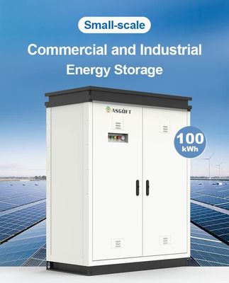 50KWH 100KWH εκτός δικτύου λύση αποθήκευσης υψηλής τάσης βιομηχανικής εμπορικής ενέργειας