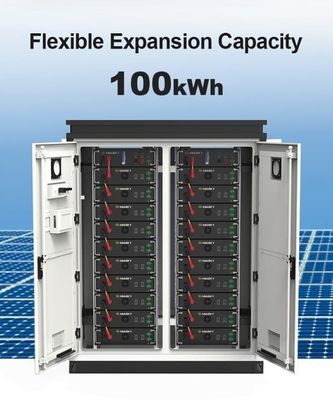 OEM/ODM 50kw 100kwh Βιομηχανικό εμπορικό σύστημα αποθήκευσης ενέργειας μπαταρία 100kwh