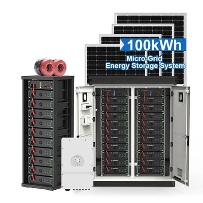 50Kw 60Kw 70Kw 100Kw Off On Grid Συστημα αποθήκευσης ηλιακής ενέργειας με μπαταρία λιθίου